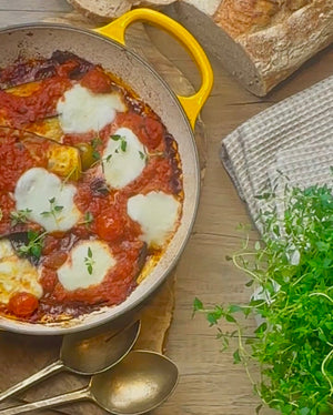 Aubergine Parmigiana
